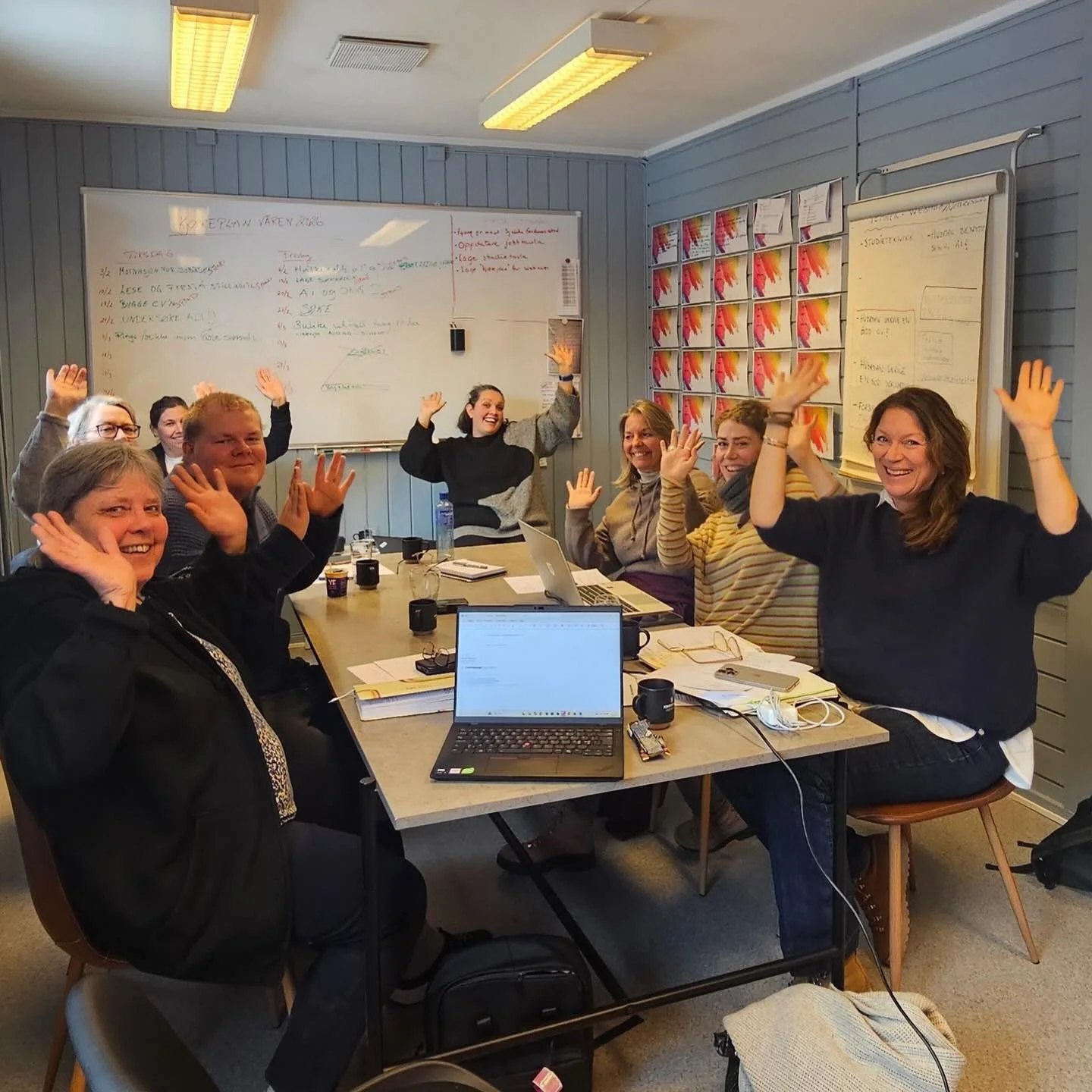 I dag har vi v&aelig;rt p&aring; @fontenehuset_ullensaker for &aring; starte logistikkplanleggingen til Europakonferansen 2026, 30 november - 2 desember ❤️ 

&Aring; jobbe med prosjekter er krevende, men ekstremt g&oslash;y! Vi har m&aring;ttet jobbe