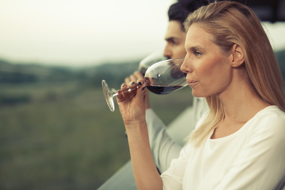 Raise A Glass at A Winery in Hendersonville, NC