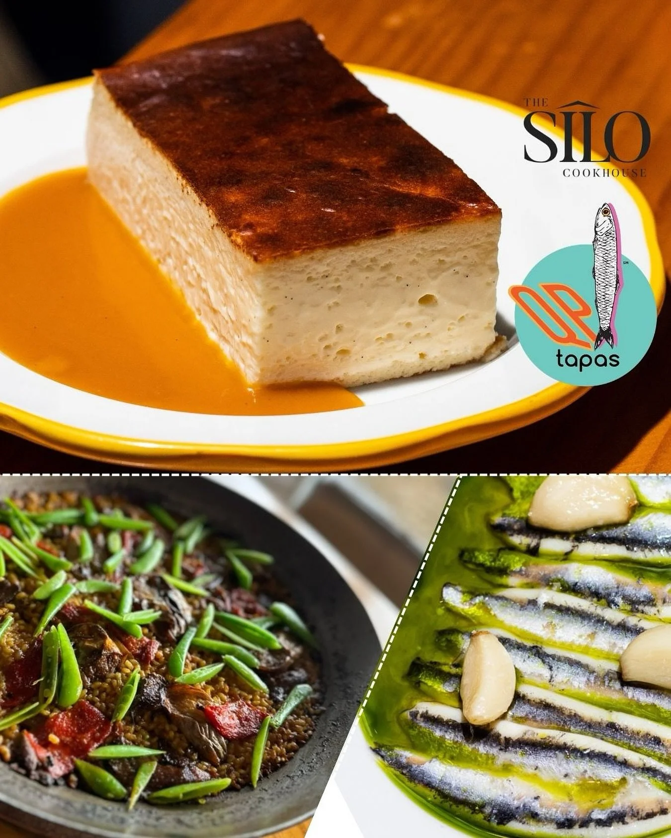 For three days only next week (Sep 26th-Sep 29th) The Silo Cookhouse @thehorseshoefarm is hosting guest chef Josh Elliott from @qp_tapas to share his delicious Basque Cheesecake, Boquerones, Paella and more! Spots are limited but some availability re