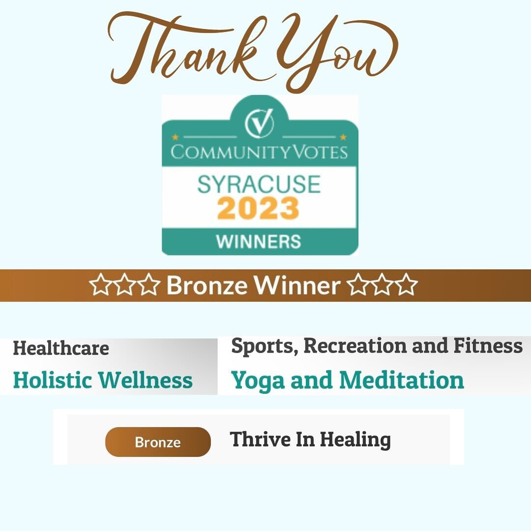 AYEEE! Thank you for nominating us Syracuse 🥹✨

We consider every moment we make healthy change individually and collectively a big win but we also always remind ya&rsquo;ll to let people give you your flowers and receive so we will too- thank you! 