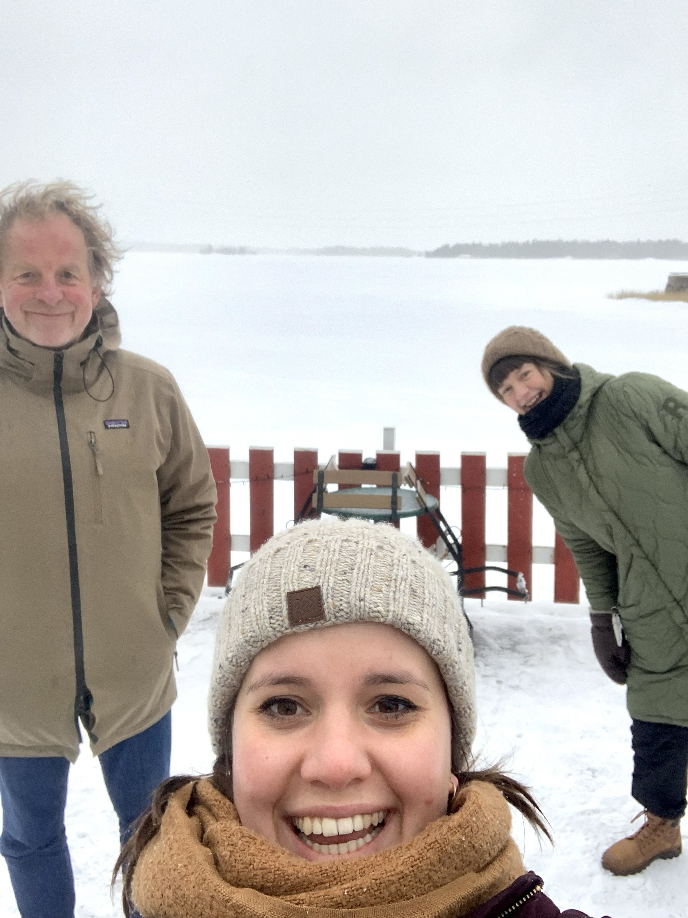  Visiting Sara Hornig in Helsinki, Finland, February2022 