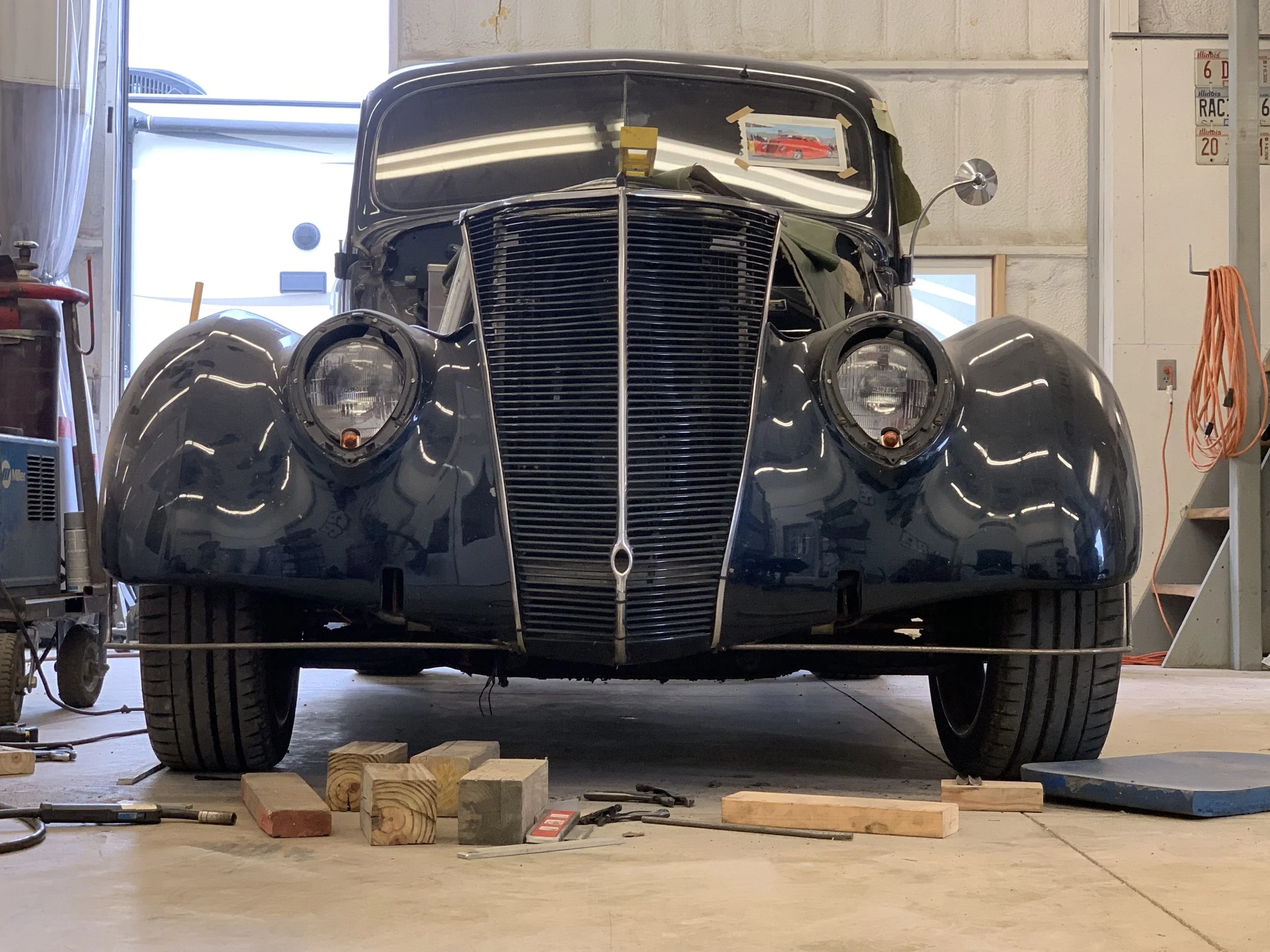 Car Restoration — Old Iron Powder Coating & Restoration, LLC