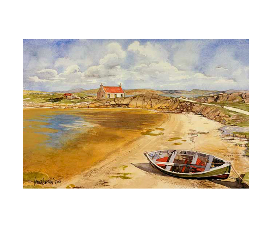 Picture of Barra, Outer Hebrides, limited edition print size 480 x 360 (mm)