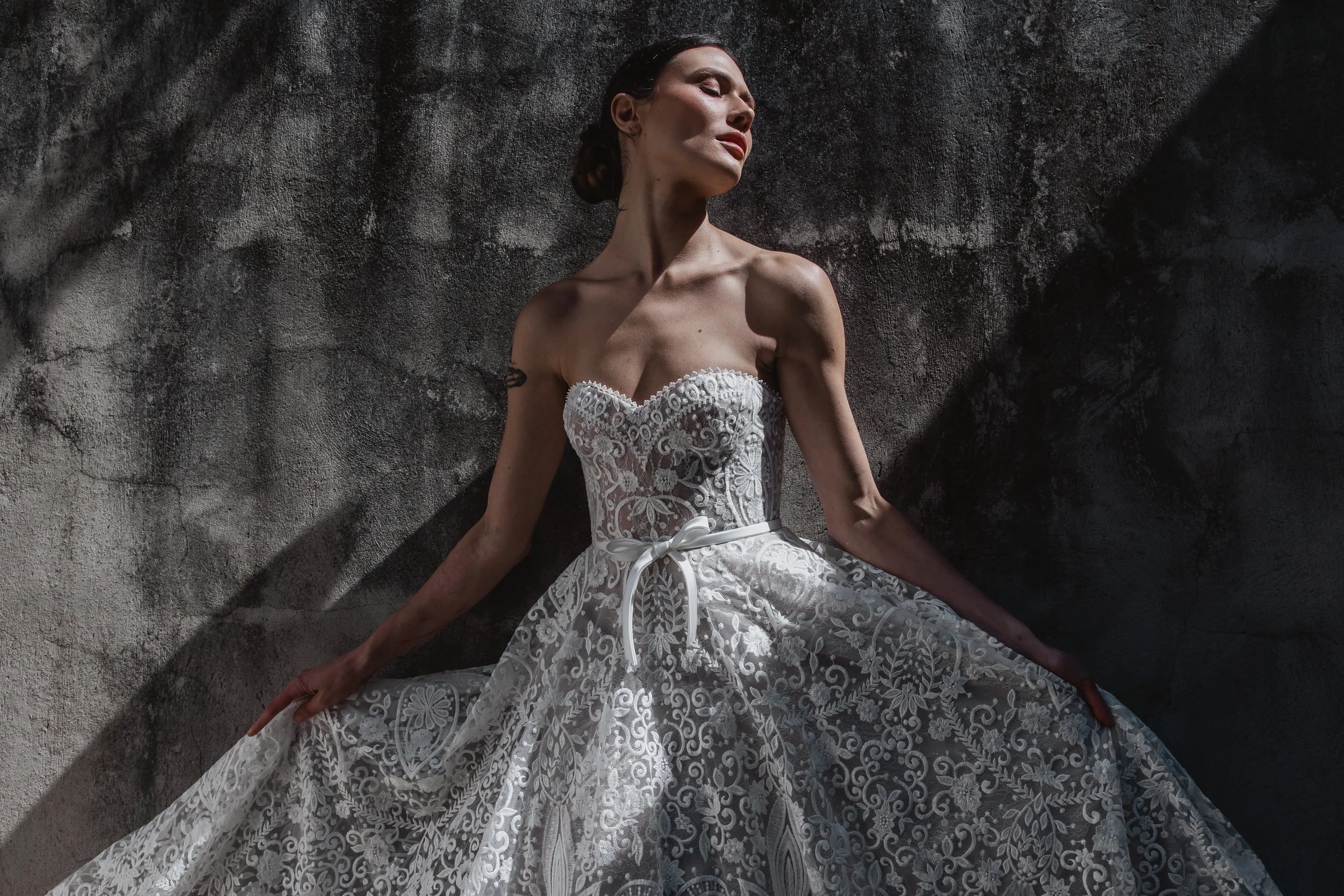 Luxury Bridal Fashion Editorial | Anna Georgina New Dawn Collection