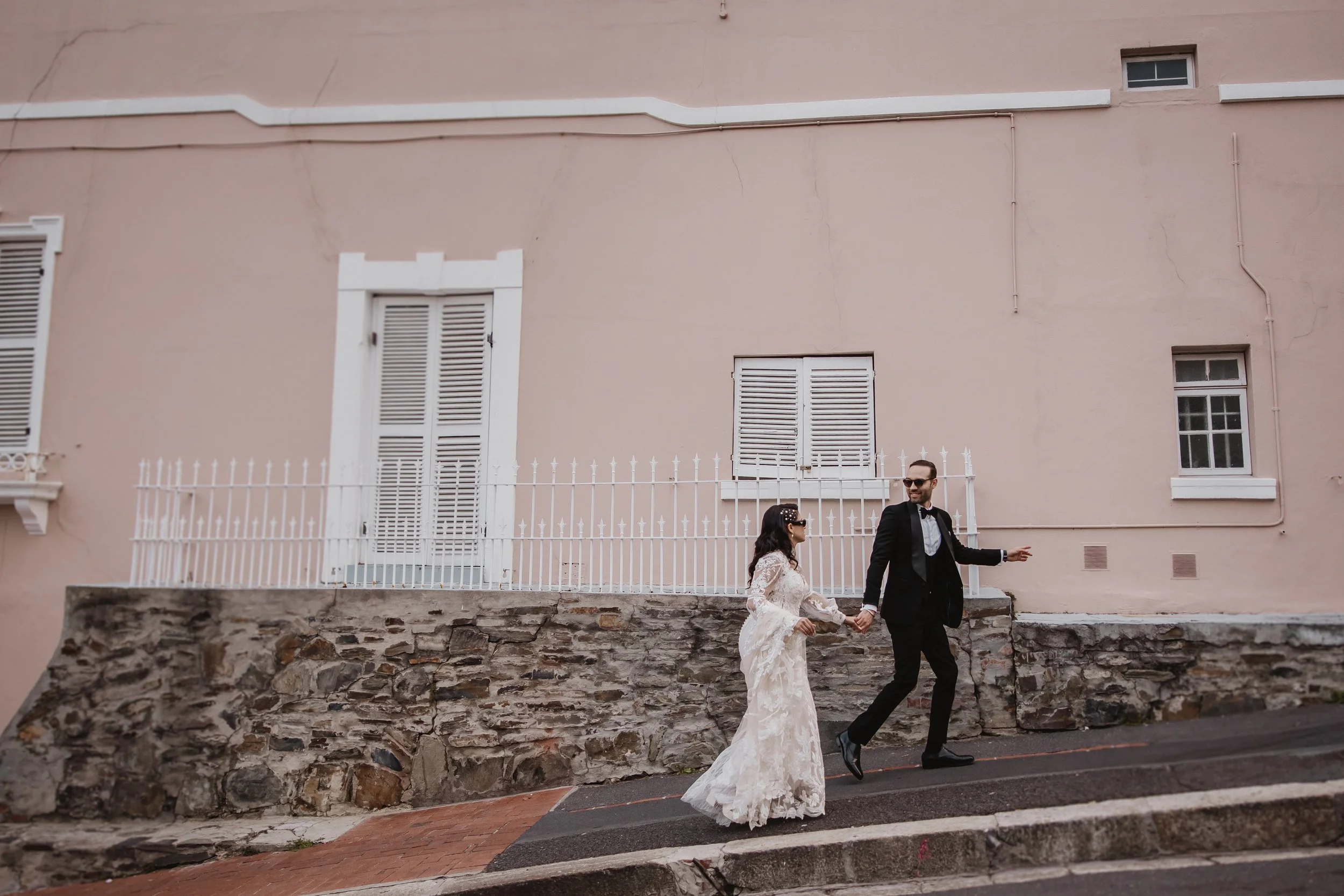 Fabio &amp; Nadia || A Rooftop on Bree Wedding in Cape Town
