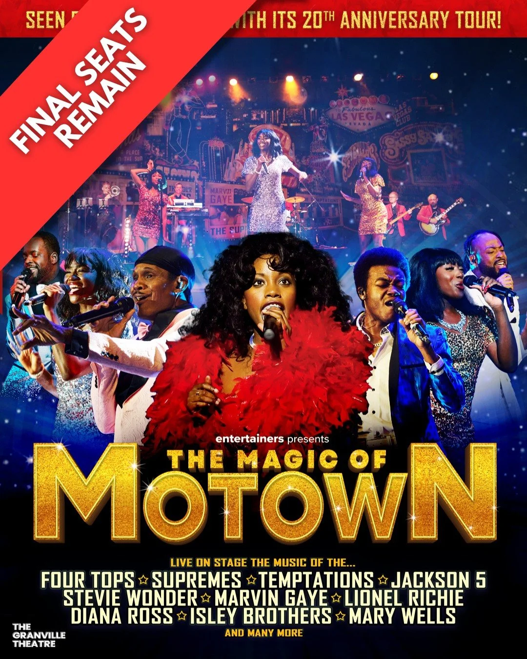 🚨 You Can&rsquo;t Hurry Love&hellip; But You Should Hurry for Tickets! 🚨

With less than 100 seats remaining for 'The Magic of Motown' we are guaranteed to SELL OUT! 🎟

You will be going loco down in Acapulco as we take you back down memory lane w