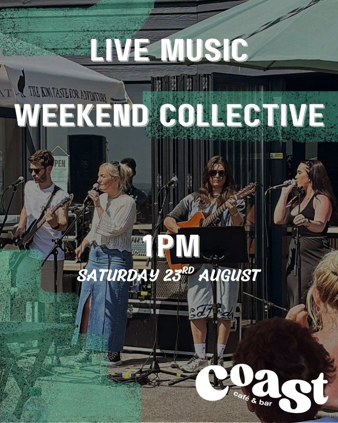🎶 TODAY 🎶

The Weekend Collective are bringing the vibes to the Granville Theatre today at 1pm! 🎤🎸

Come down, grab a drink, and enjoy an afternoon of fantastic live music 🎶

Don&rsquo;t miss it &ndash; the perfect way to spend your Saturday! 🍹