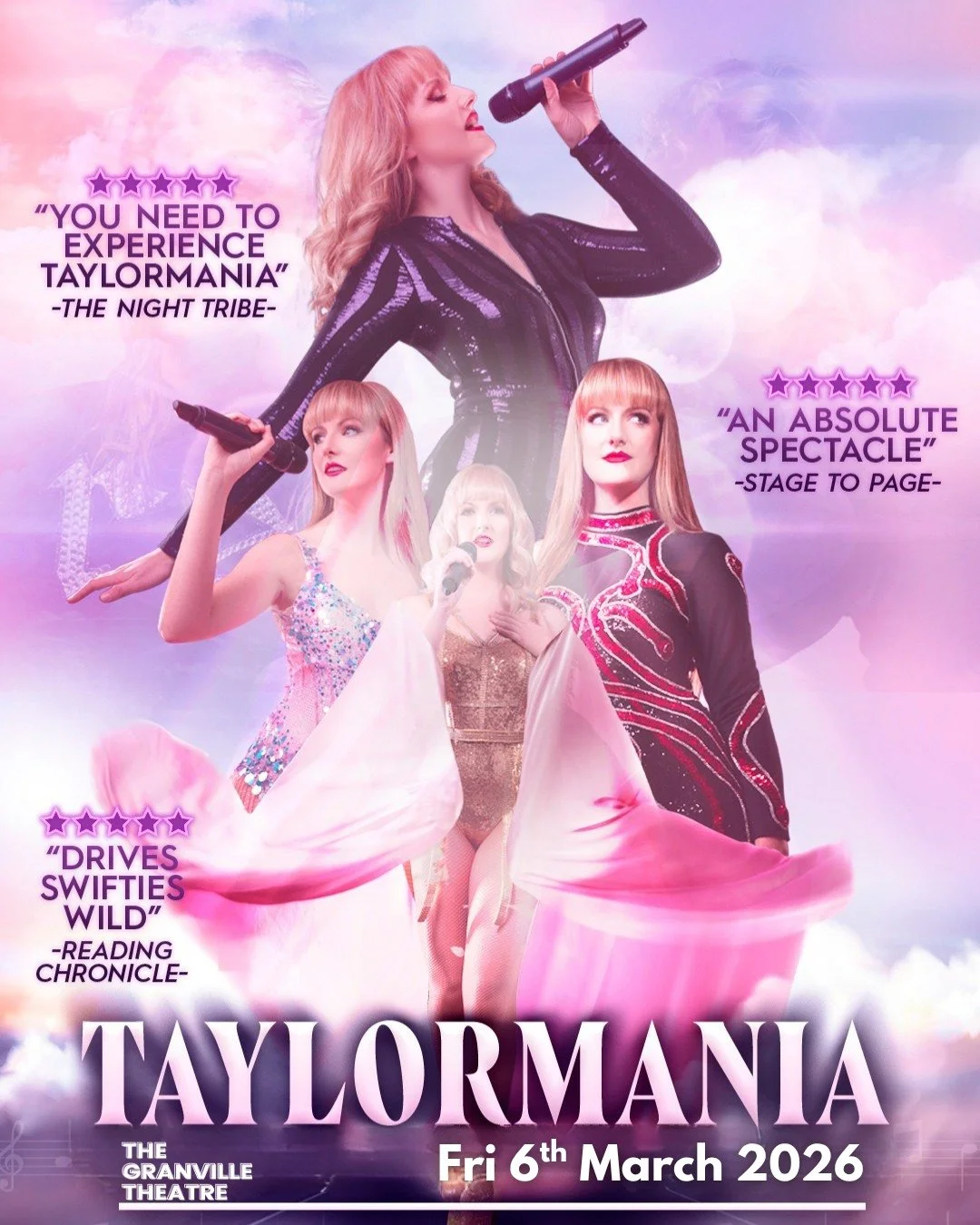 🚨 NEW ON SALE 🚨

Back after a SELL OUT performance in 2025!

An award-winning extravaganza that plays tribute to one of the leading contemporary recording artists of our time. 

Katy Ellis a self obsessed &lsquo;Swiftie&rsquo; with an incredible li