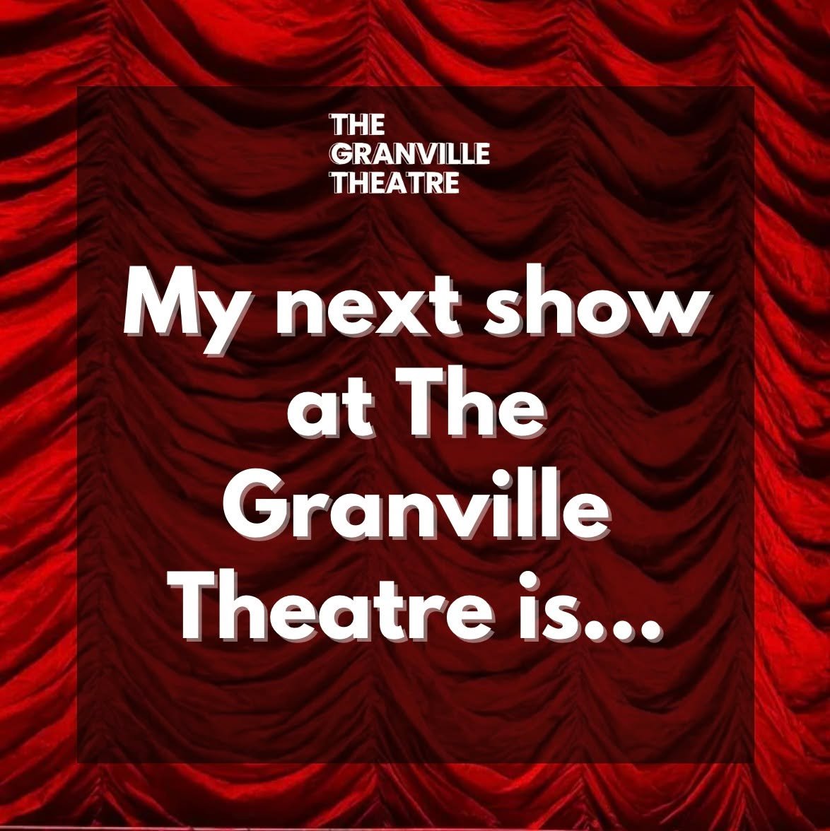 Let us know in the comments below! ⬇

What is your next show at The Granville Theatre?

#thegranvilletheatre #supportlocal #whatsoninkent