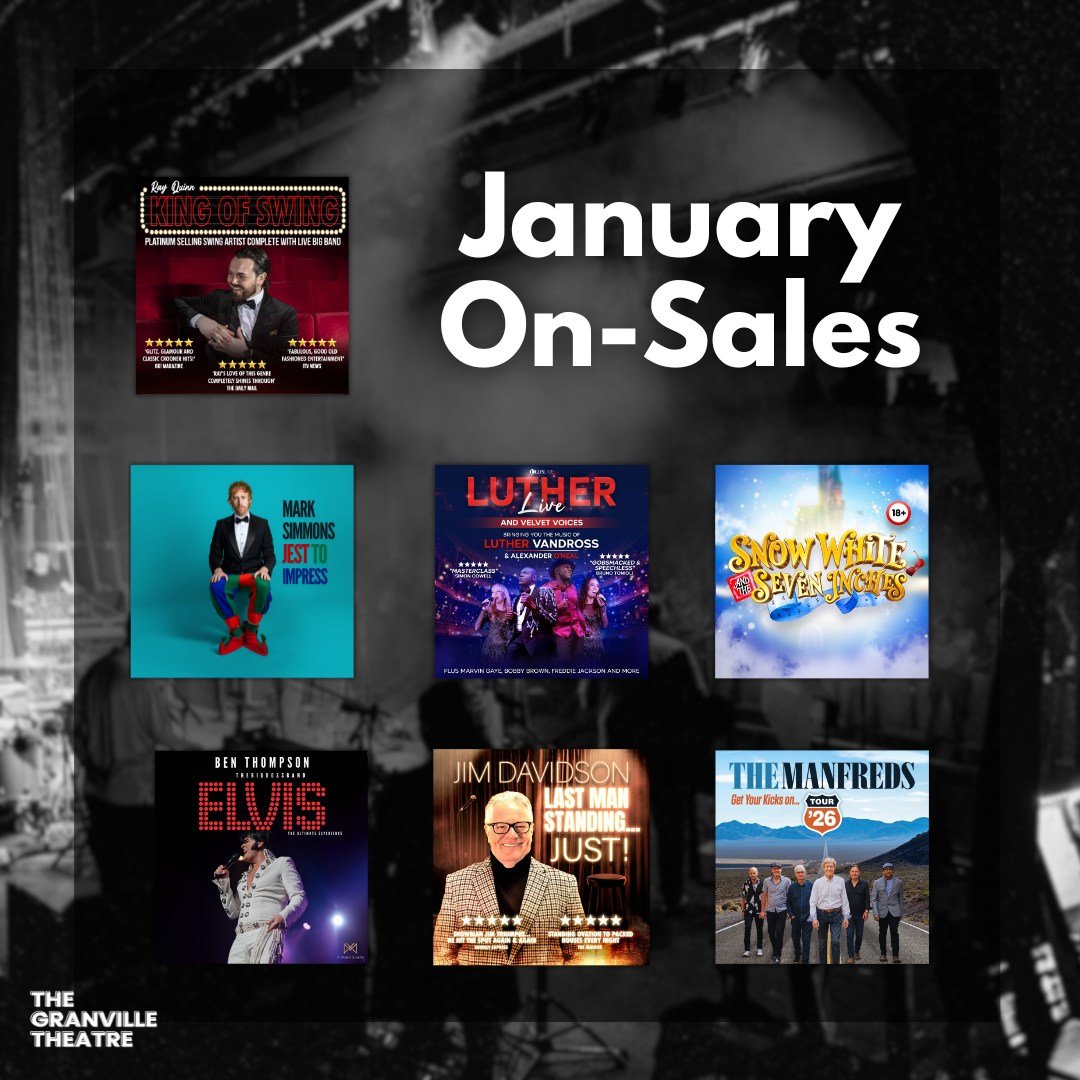 Here we have it! 7 INCREDIBLE on sales this month and many more on the way 🌟

A big thank you to everyone that has supported our new shows for 2026, every time you buy a ticket your are helping us keep entertainment alive and thriving in Ramsgate! ?