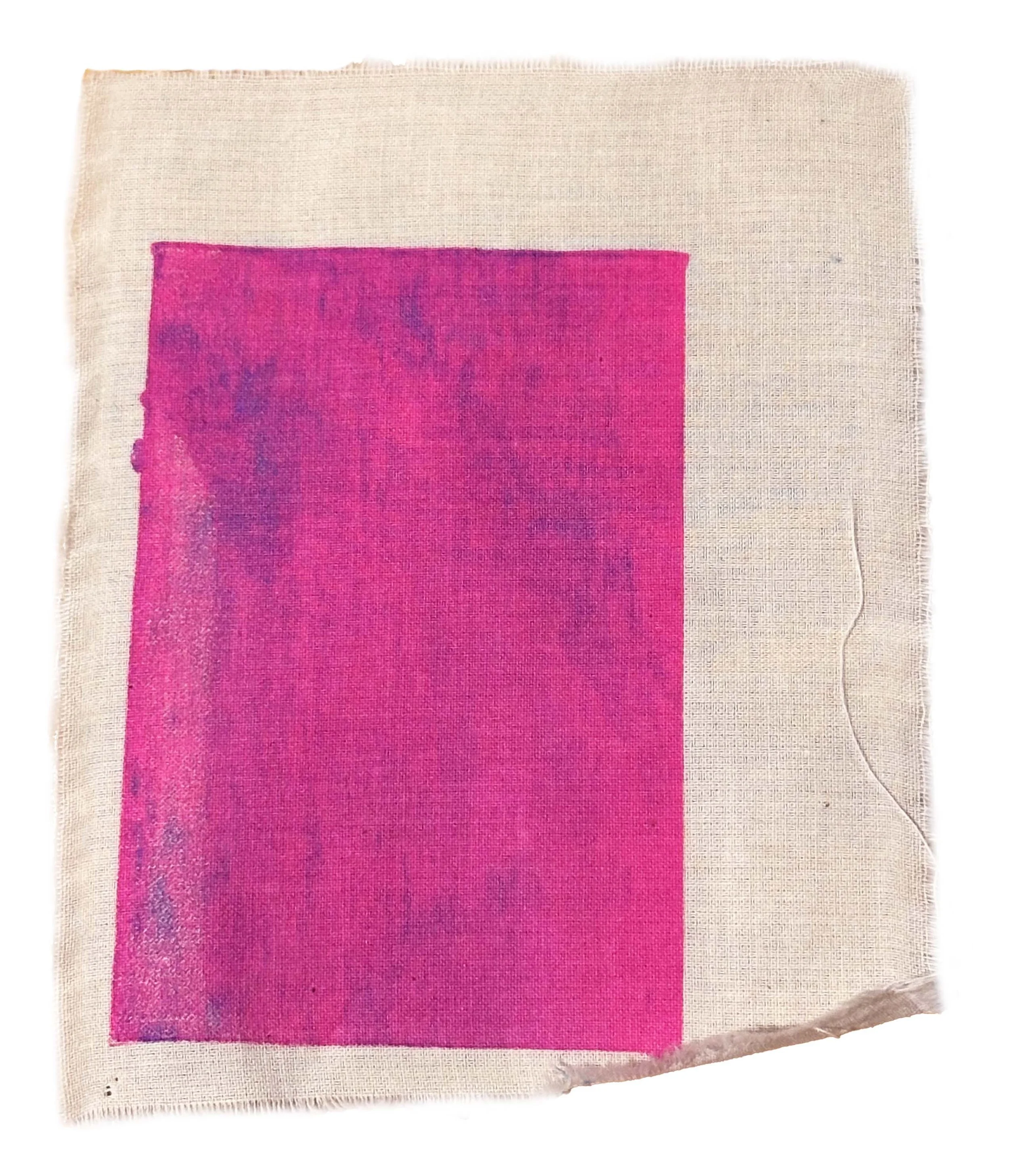 Screenprint Purple and Pink Craftwork Collective SC002