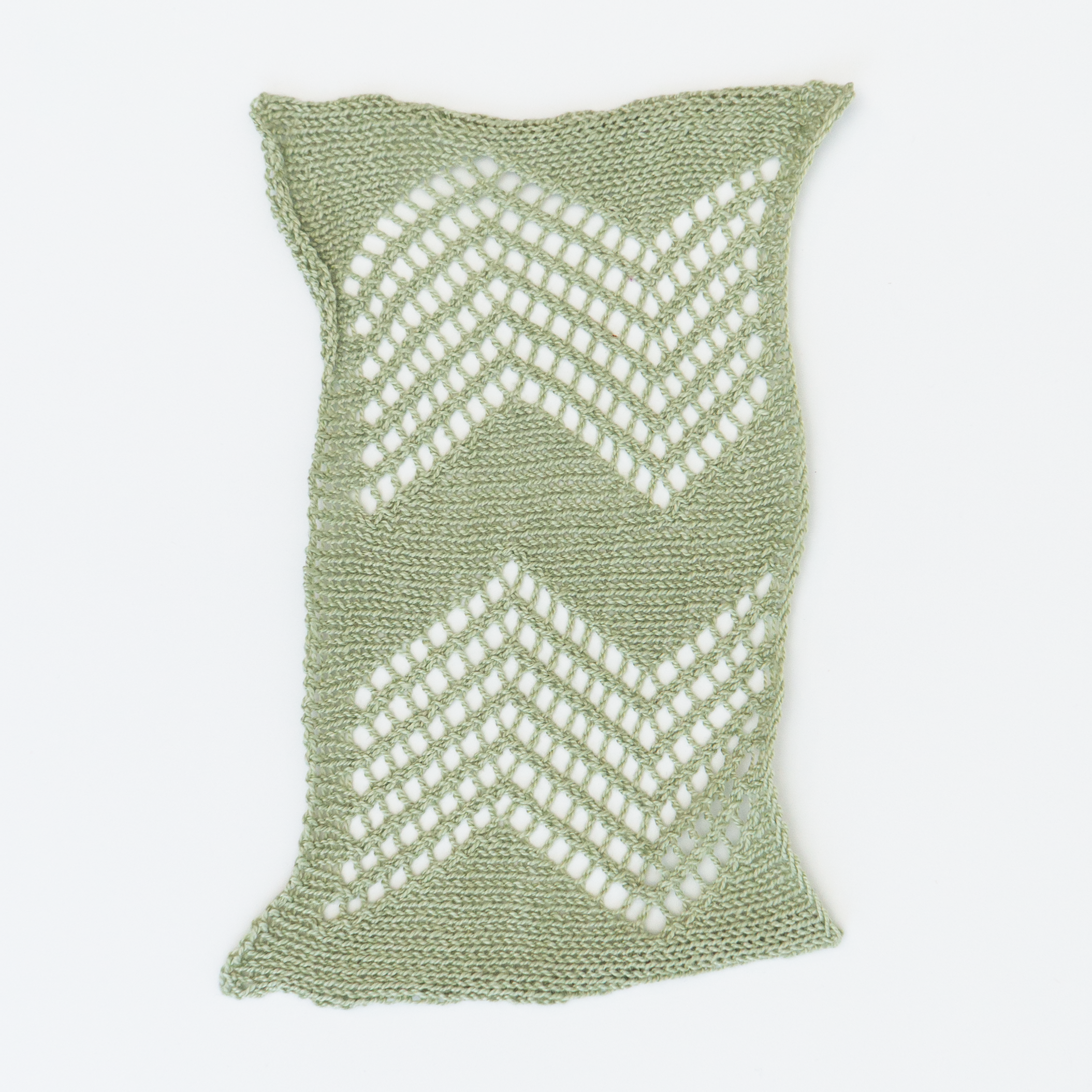 Machine Knitting Zig Zag Lace Craftwork Collective MK016