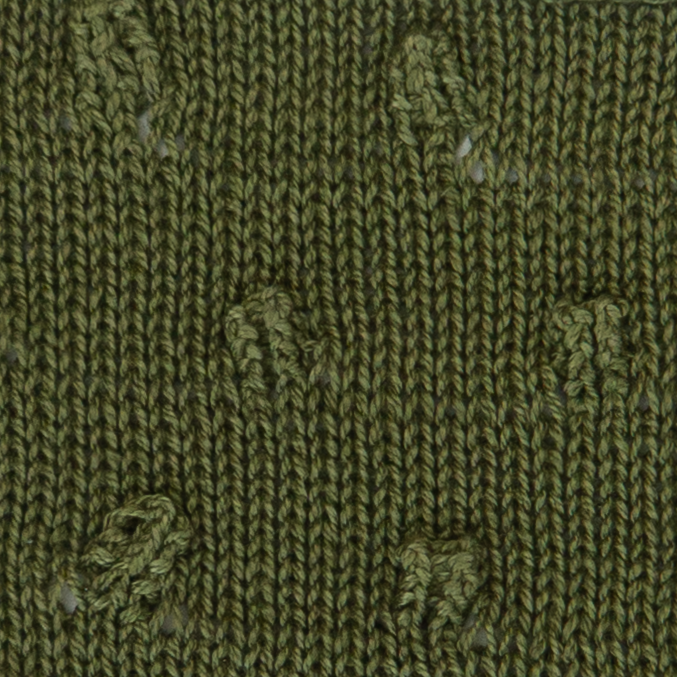 Short Row Bobbles on 2 Needles