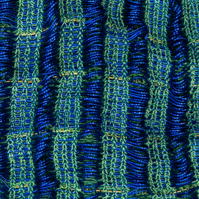 Metallic Blue Green Swatch