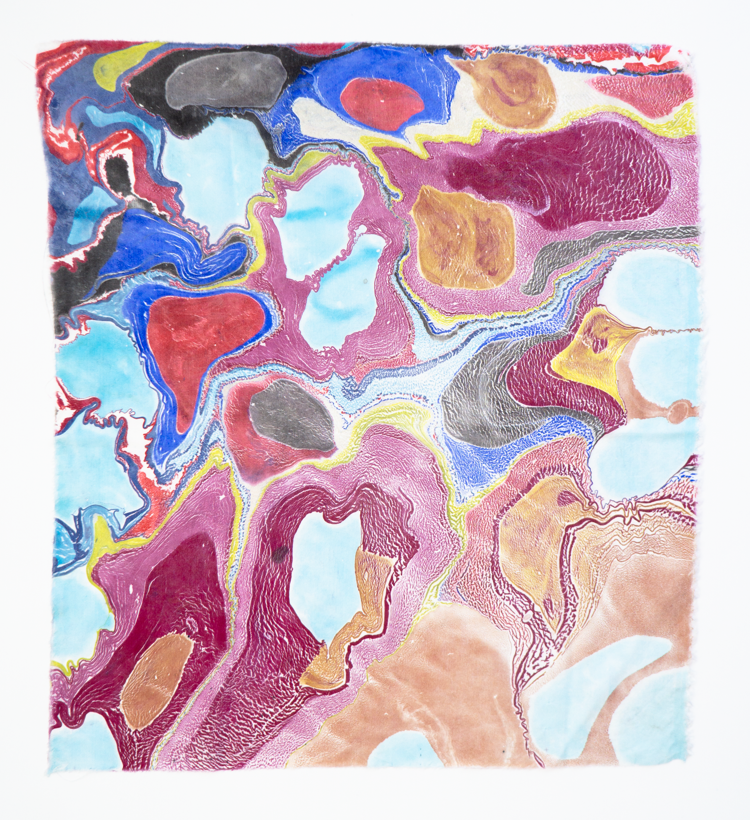 Marbling Marbling Experiment Craftwork Collective M003