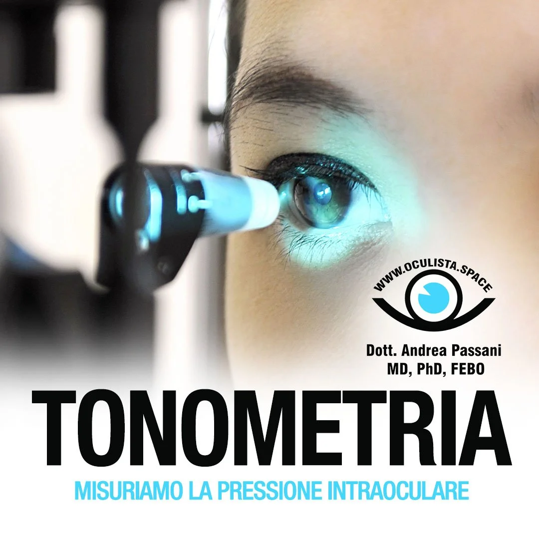 Tonometria: misuriamo la pressione intraoculare per la salute della vista