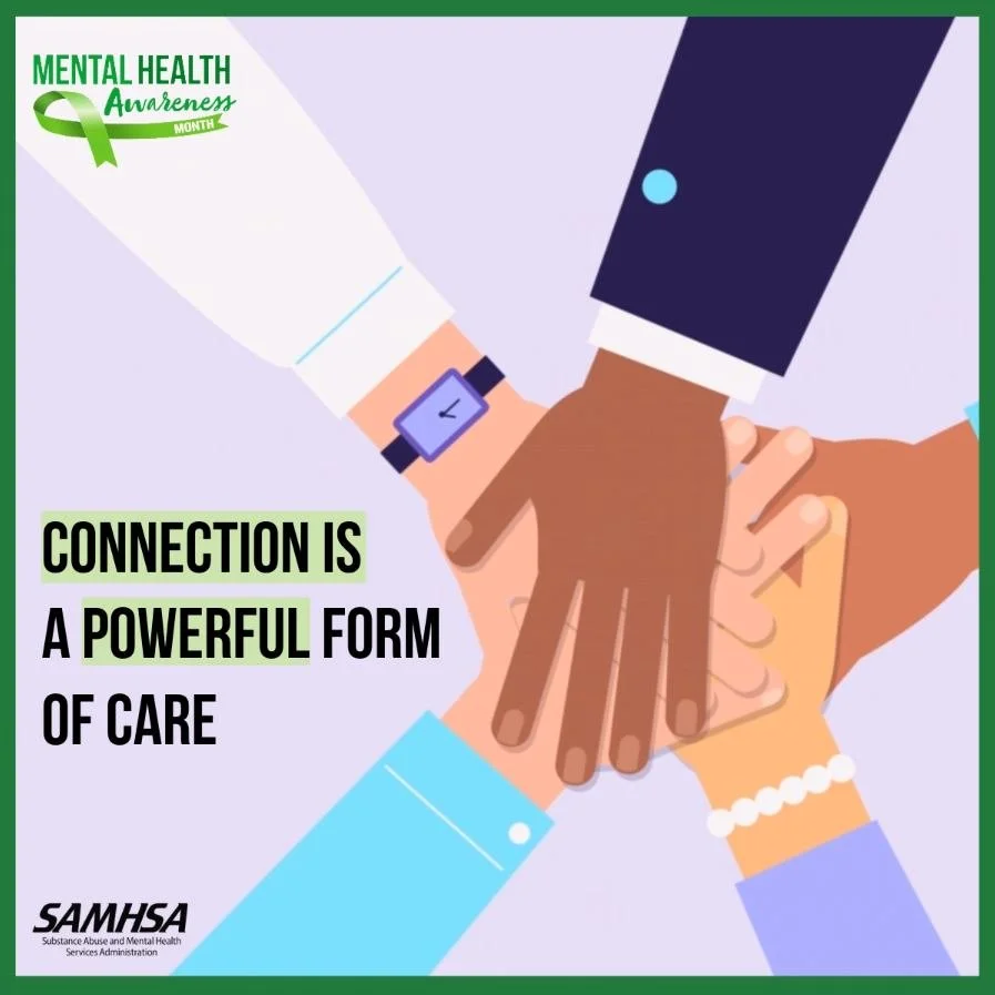 For the final week of Mental Health Awareness month, we're circling back to the nest to examine how 'Connection is a Powerful Form of Care" within our office here at Mighty Crow.  Check out the details on our blog linked in our bio.