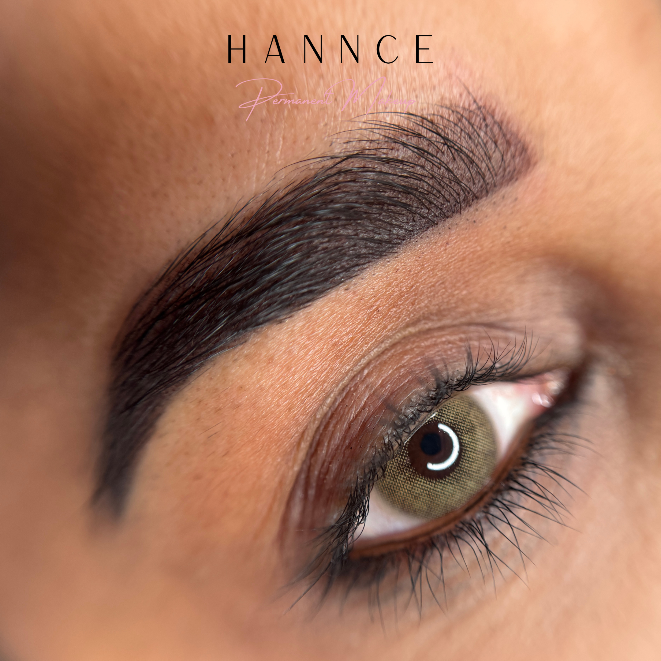 Natural ombre brows close up, Stalybridge Greater Manchester