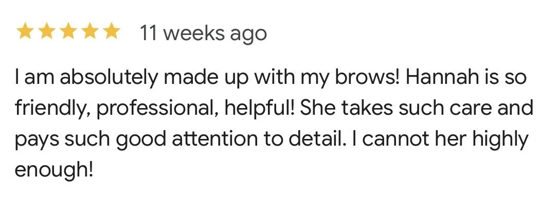 HANNCE Review of Ombre Brows