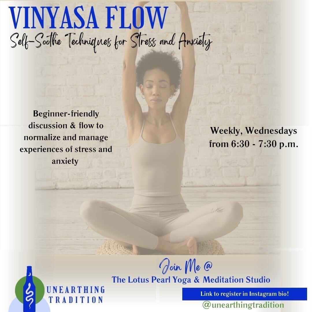 We come together every Wednesday evening to connect and release ~ join me!🧘🏾&zwj;♀️😌

Link to sign up in my bio! 

#Thelotuspearl #Yoga #meditation #mentalhealth #Yogastudio #jacksonville #jax #Northjax #yogajax #health #wellness #yogis #meetusont