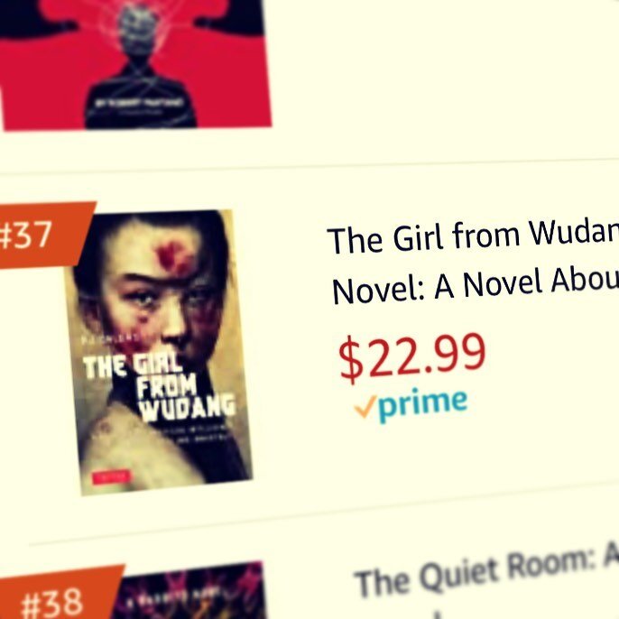 The Girl from Wudang is still in pre-order, but it started to show up on Amazon&rsquo;s lists already &mdash; this one for example is among new techno thriller releases. Very exciting!

Pre-order yours now.

#thegirlfromwudang 
Release date: Oct 17
V