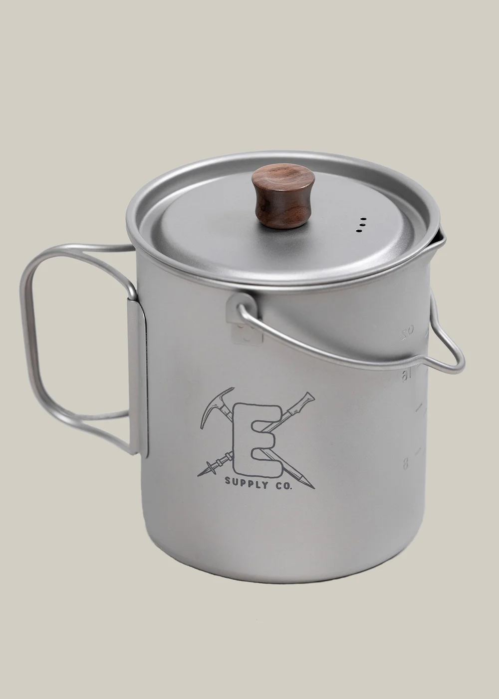 Olla De Camping Ultraligera Con Tapa Y Asas Plegables | Cuotas Sin Interés