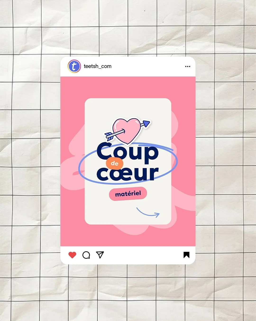 Apr&egrave;s le classeur de rentr&eacute;e, voici la suite du travail r&eacute;alis&eacute; pour @teetsh_com : une vingtaine de templates Instagram 📱
Carrousels, posts, couvertures de reels, stories&hellip; tout est pr&ecirc;t &agrave; l&rsquo;emplo