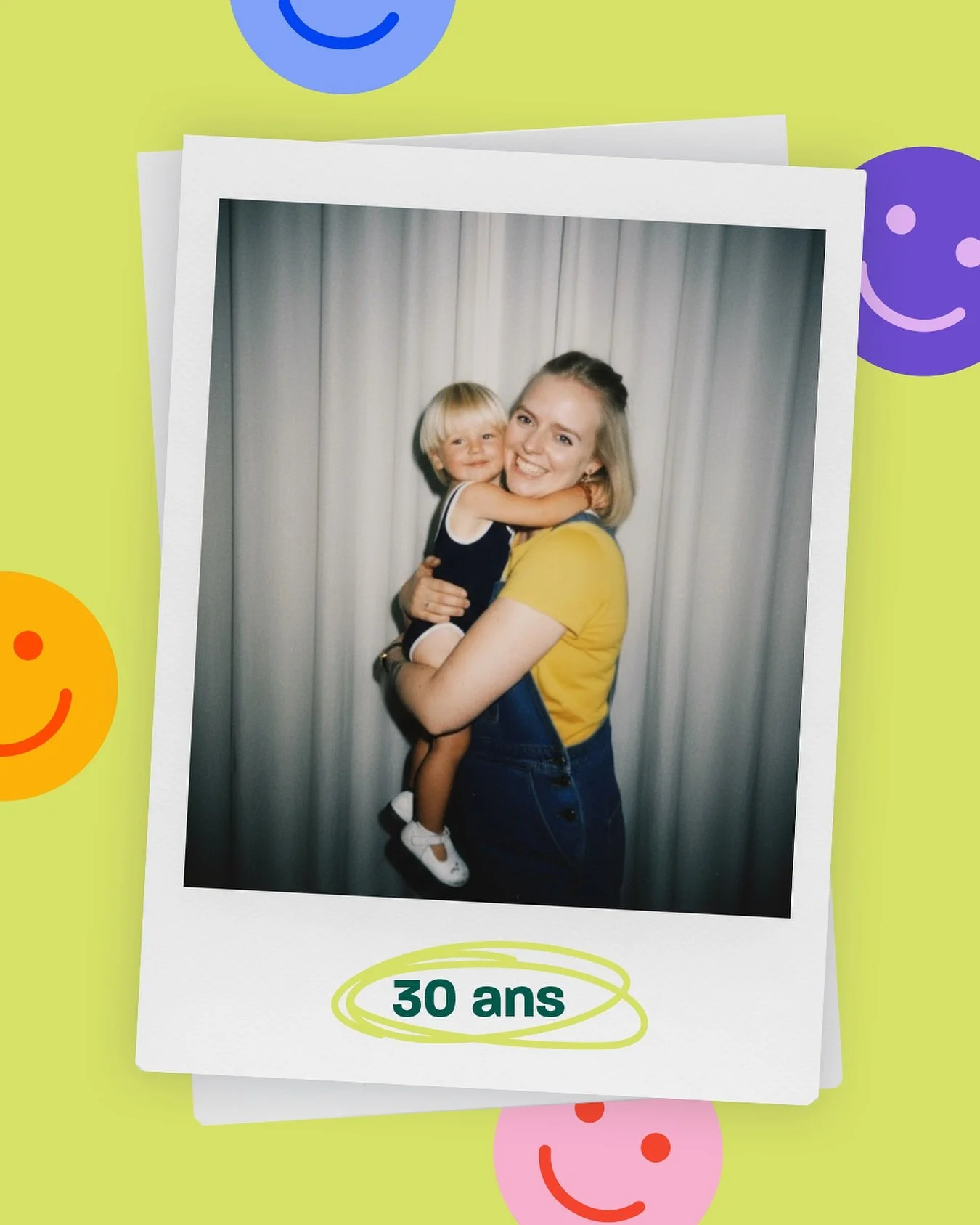 Aujourd&rsquo;hui, je f&ecirc;te mes 30 ans 🎂
Je souffle mes bougies avec mon moi de 4 ans (merci l&rsquo;IA) ✨
Pas s&ucirc;re qu&rsquo;elle comprenne d&eacute;j&agrave; ce que je fais dans la vie&hellip; mais j&rsquo;esp&egrave;re qu&rsquo;elle me 