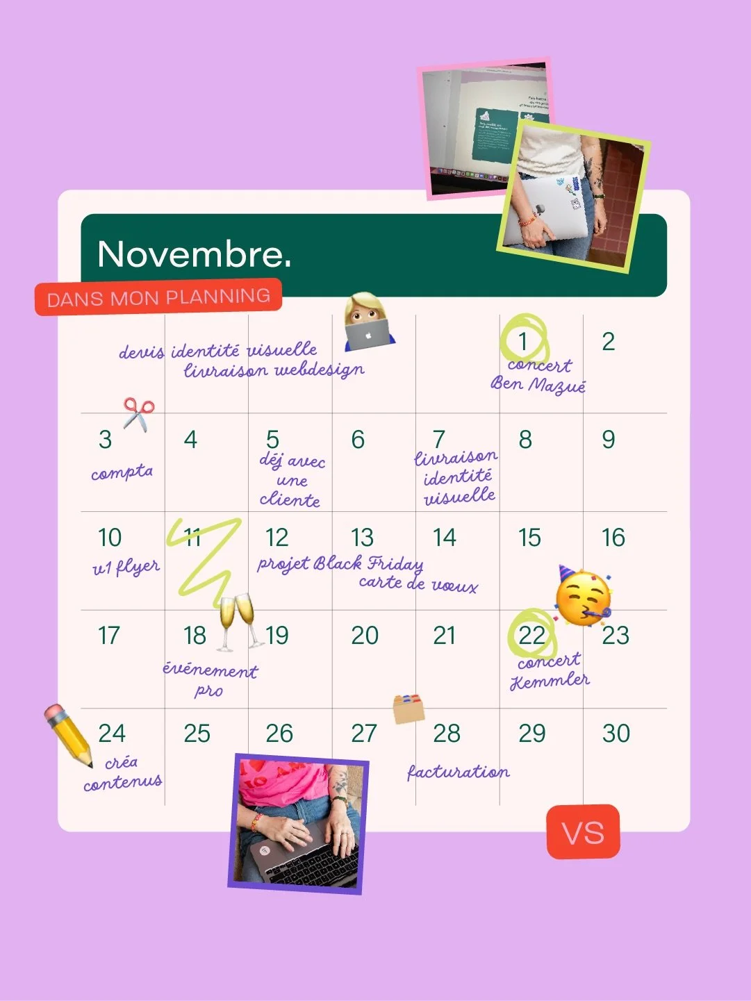 Le mois de novembre ne s&rsquo;est pas pass&eacute; comme pr&eacute;vu.
Tout mon planning s&rsquo;est effondr&eacute; en quelques minutes 💥

🎢 Projets d&eacute;cal&eacute;s, annul&eacute;s, interrompus&hellip; un vrai roller coaster version freelan