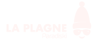 Logo de la station de ski 'La Plagne Paradiski', outdoor