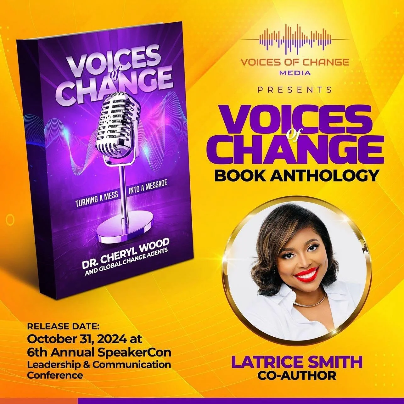 Latrice Smith co Author of Voices of Change Book