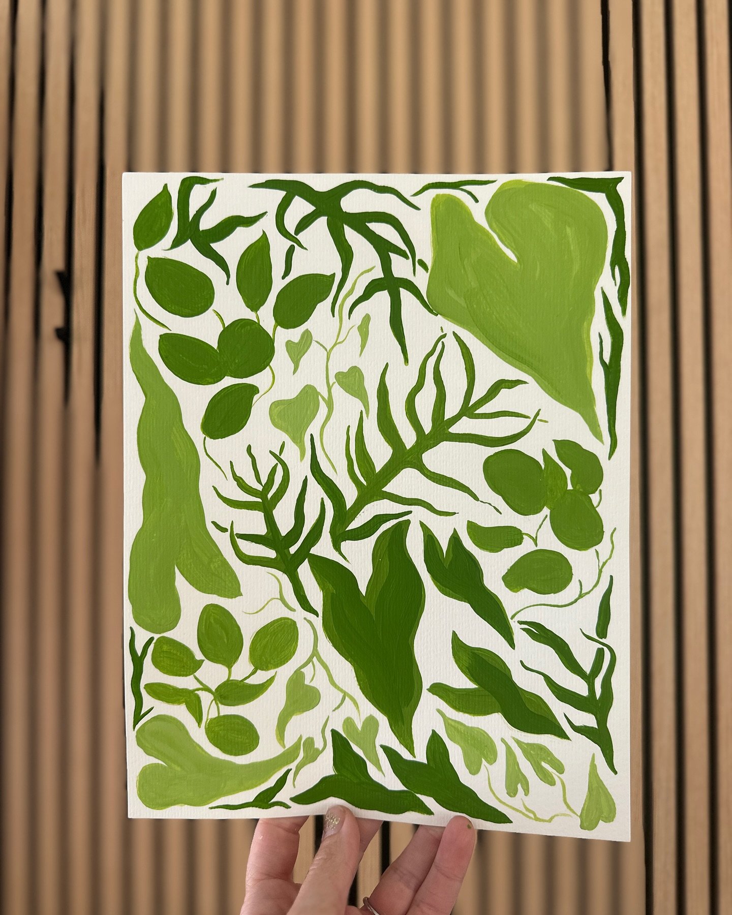 I love simplifying things down to their simplest form.

Exploring these botanicals today. 🌱 

#austinartist #botanicalart