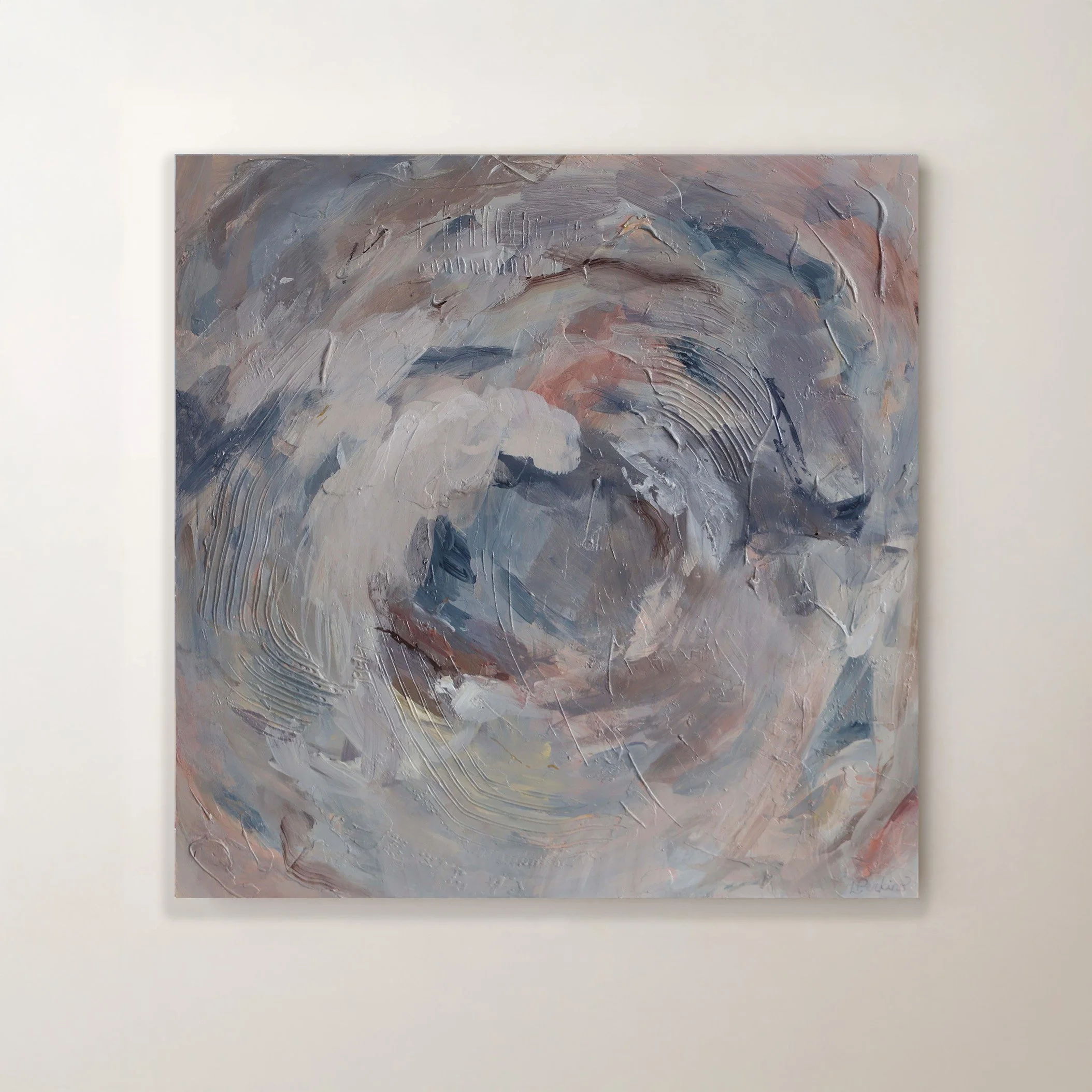 Find Rest 16" x 16" x 1.5" Acrylic On Birchwood Panel