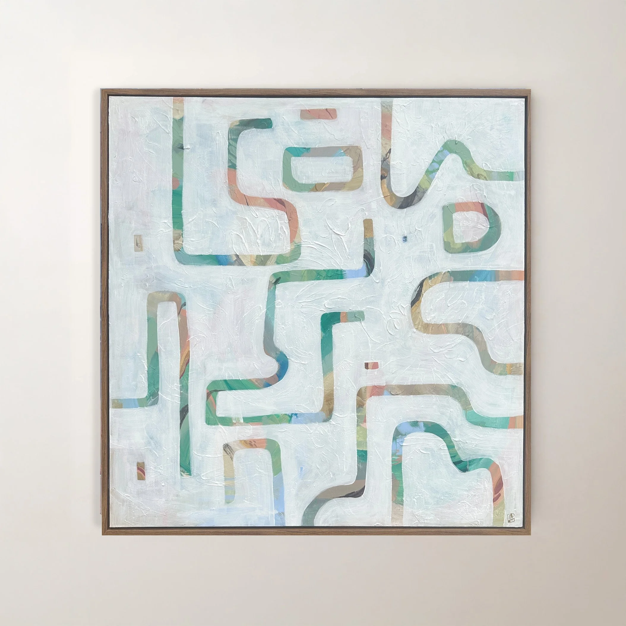 Unmasked No. 7 - 40"x40"