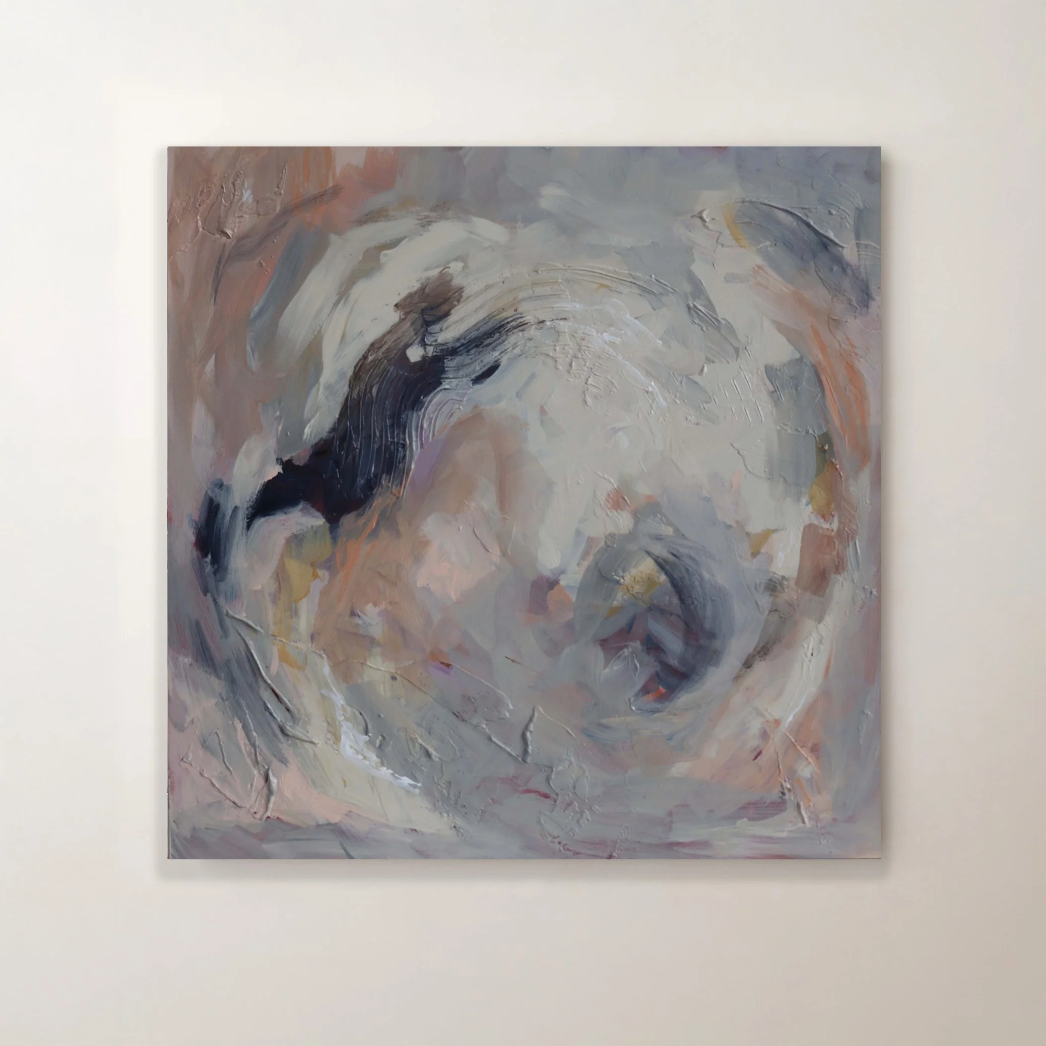 Find Joy 16" x 16" x 1.5" Acrylic On Birchwood Panel (Copy)