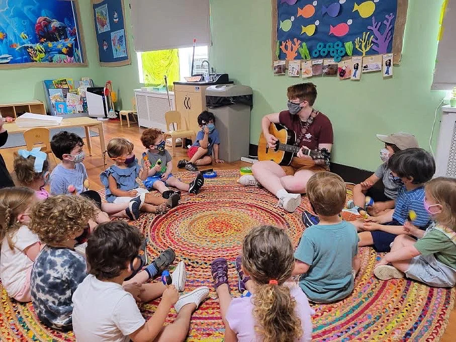 Preschool music class