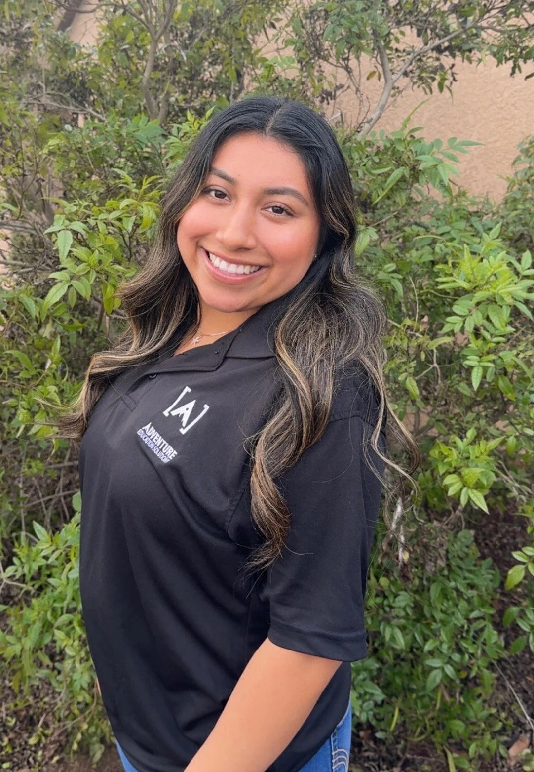 an image of Esmeralda Arango smiling at the camera