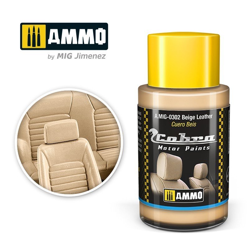 Cobra Motors 0302 Beige Leather
