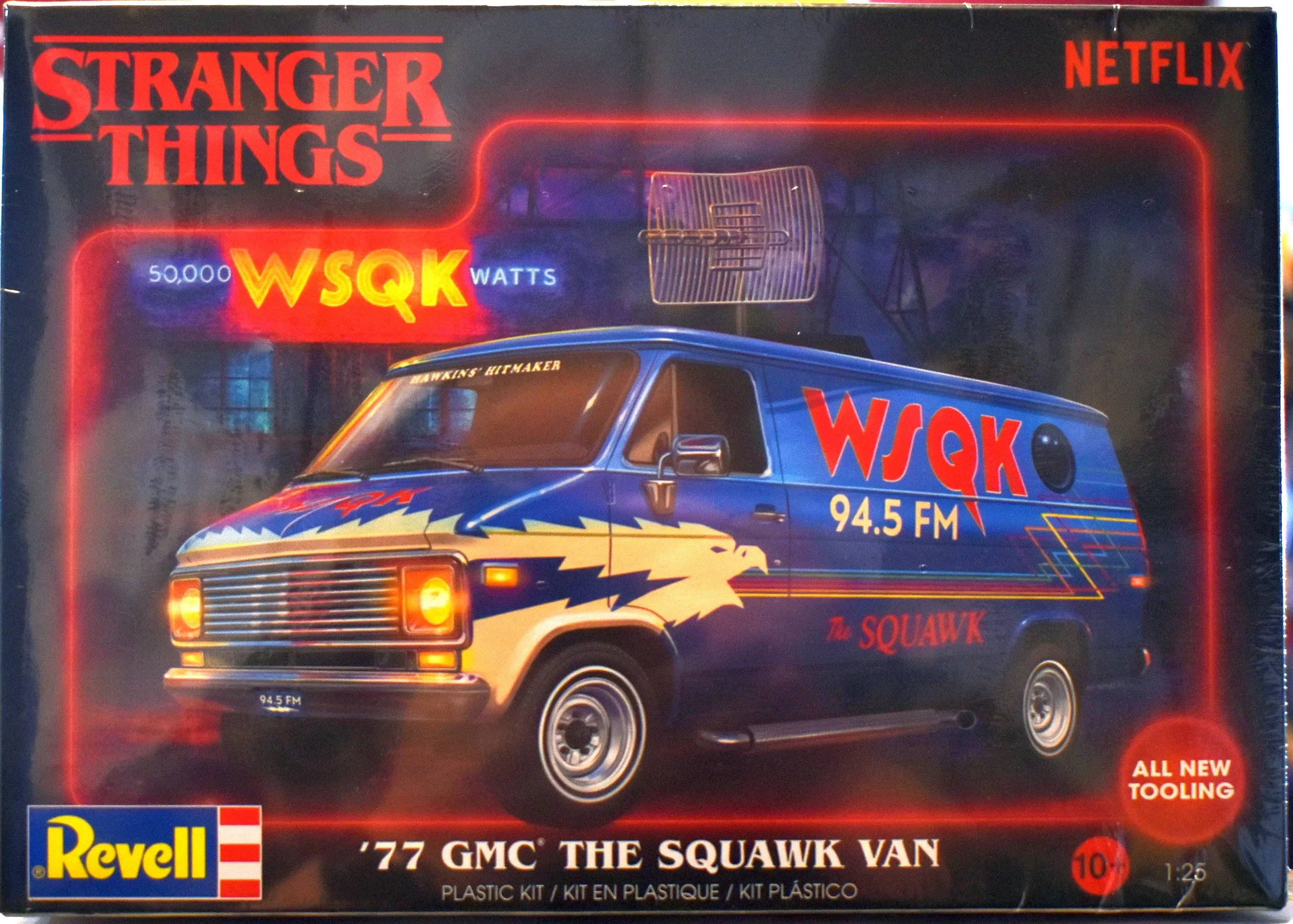 Revell 1/25 1977 GMC Stranger Things "The Squawk Van"