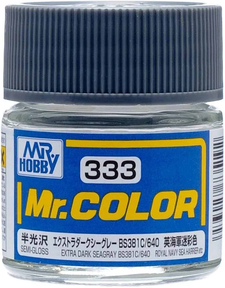 Gunze Mr Color C333 Extra Dark Sea Gray BS381 C/640