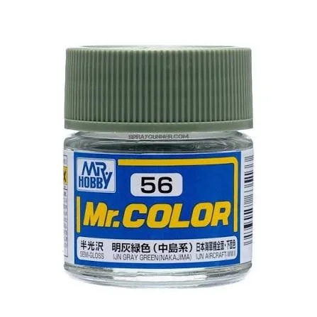 Gunze Mr Color C56 IJN Gray Green Nakajima
