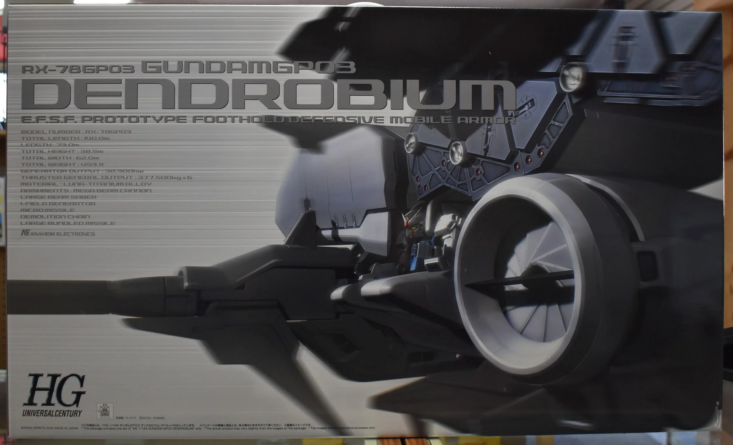 Bandai HG Gundam GP-03 Dendrobium — Haven Hobby