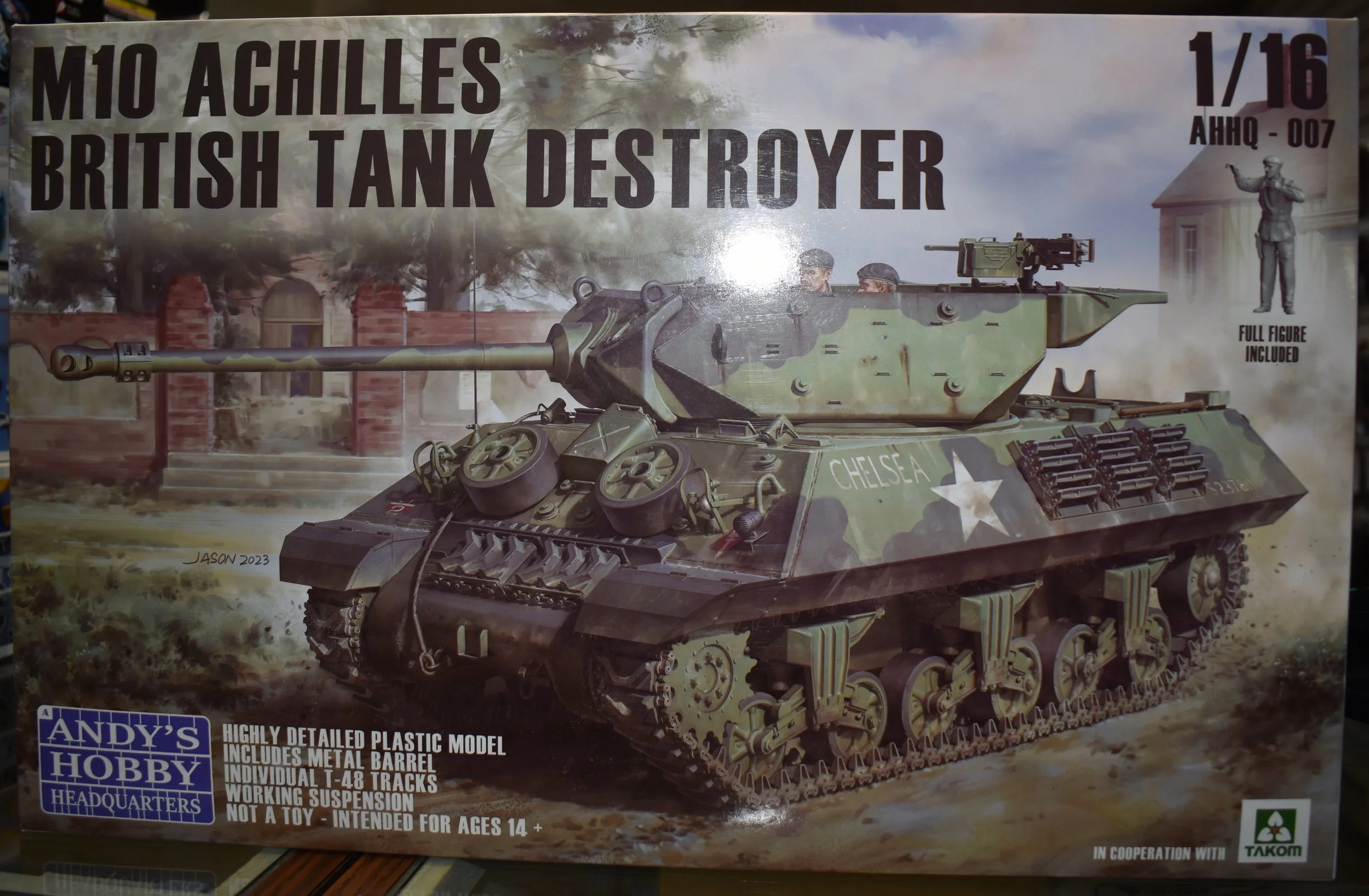 Andy's HHQ 1/16 M10 Achilles British Tank Destroyer — Haven Hobby