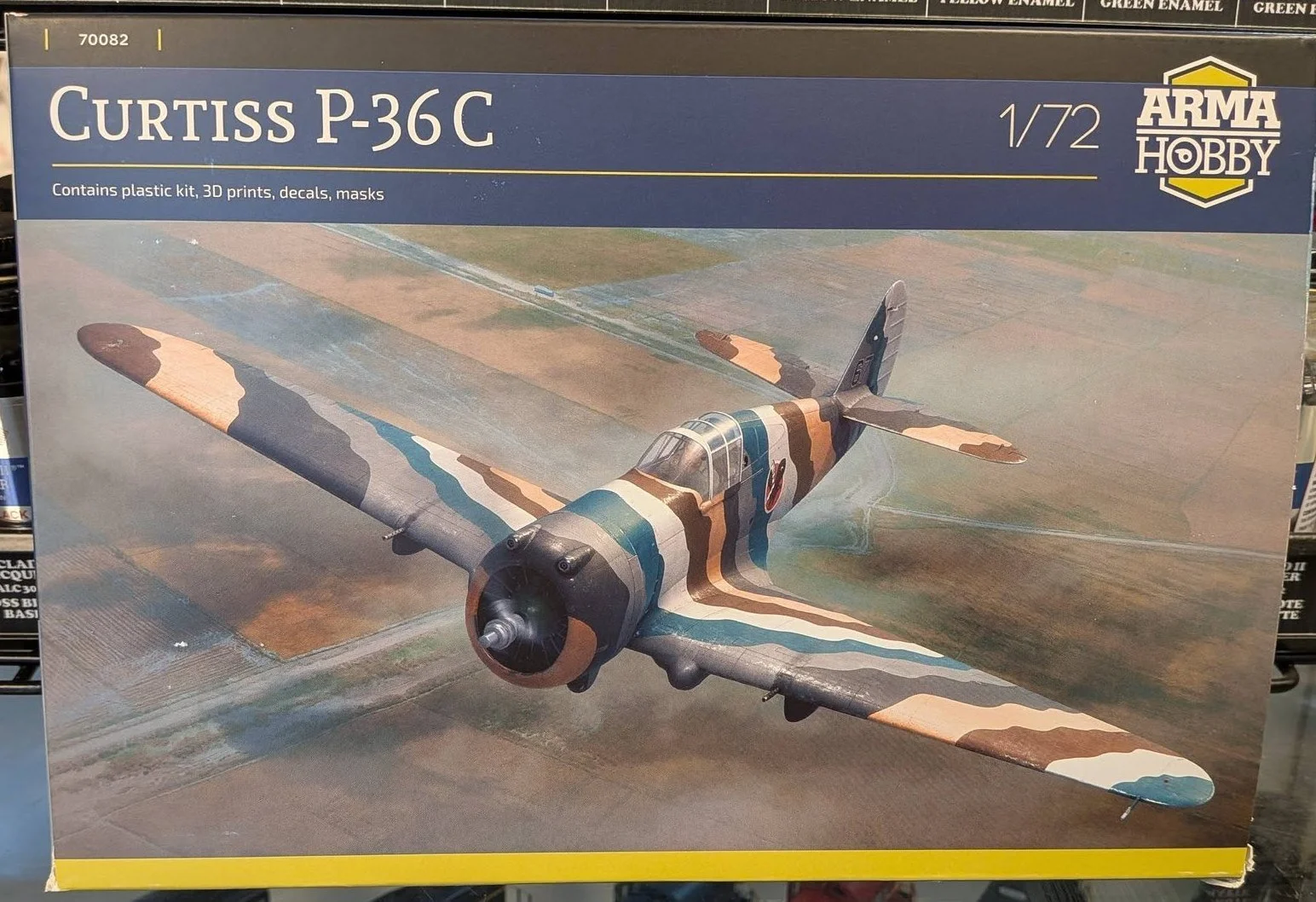 Arma Hobby 1/72 Curtiss P-36C