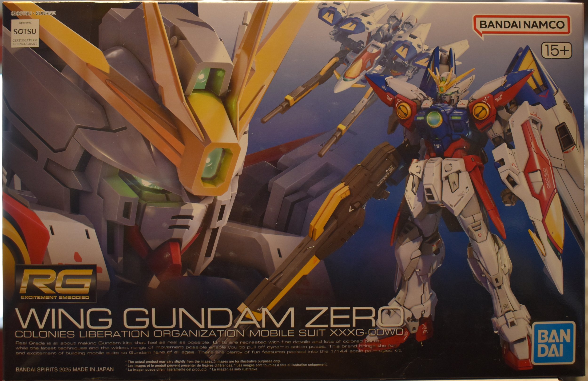 Bandai RG Wing Gundam Zero