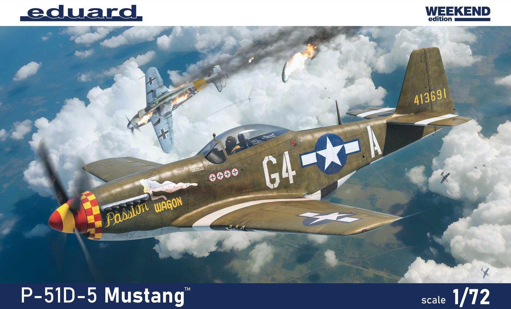 Eduard 1/72 P-51D-5 Mustang Weekend Edition