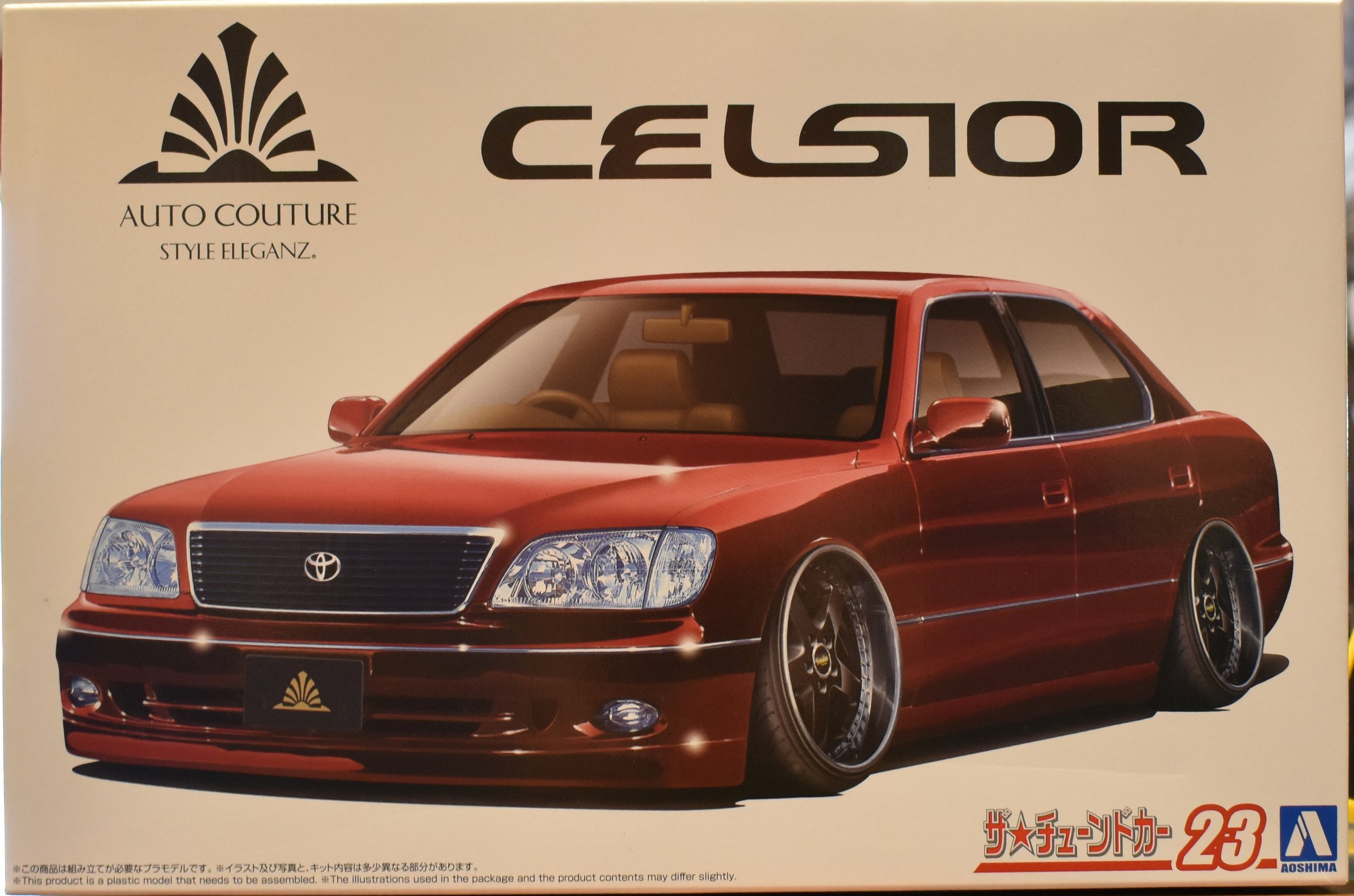 Aoshima 1/24 Auto Couture 1997 Toyota Celsior