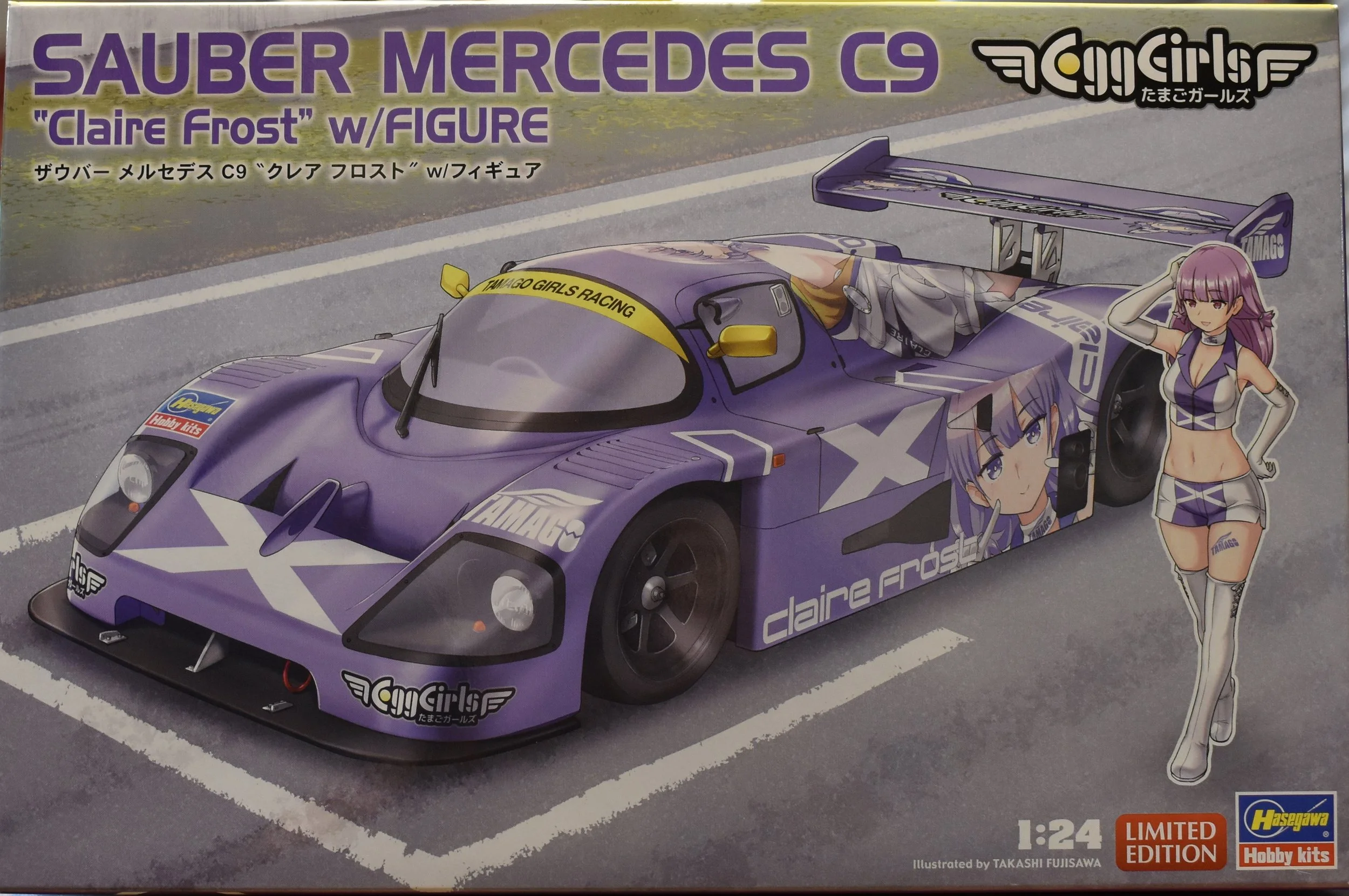 Hasegawa 1/24 Sauber Mercedes C9 "Egg Girls Claire Frost w/figure"