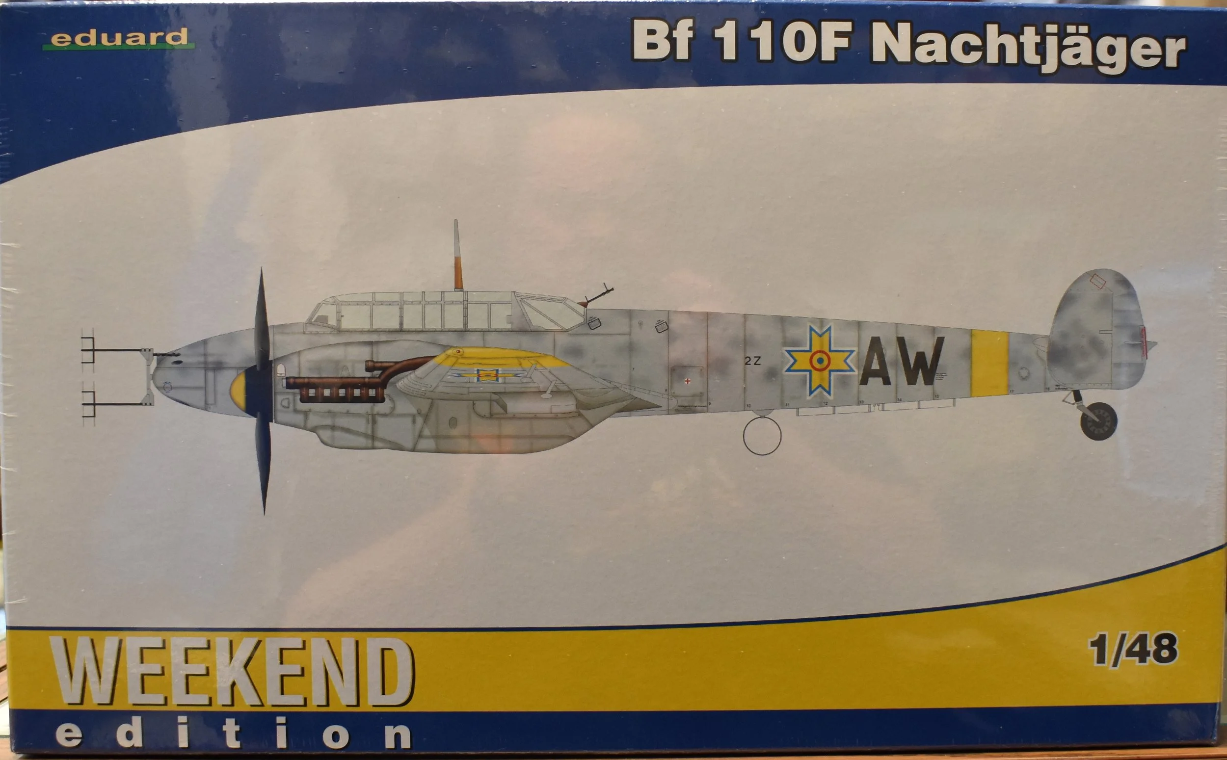 Eduard 1/48 Bf110F Nachtjager Weekend Edition