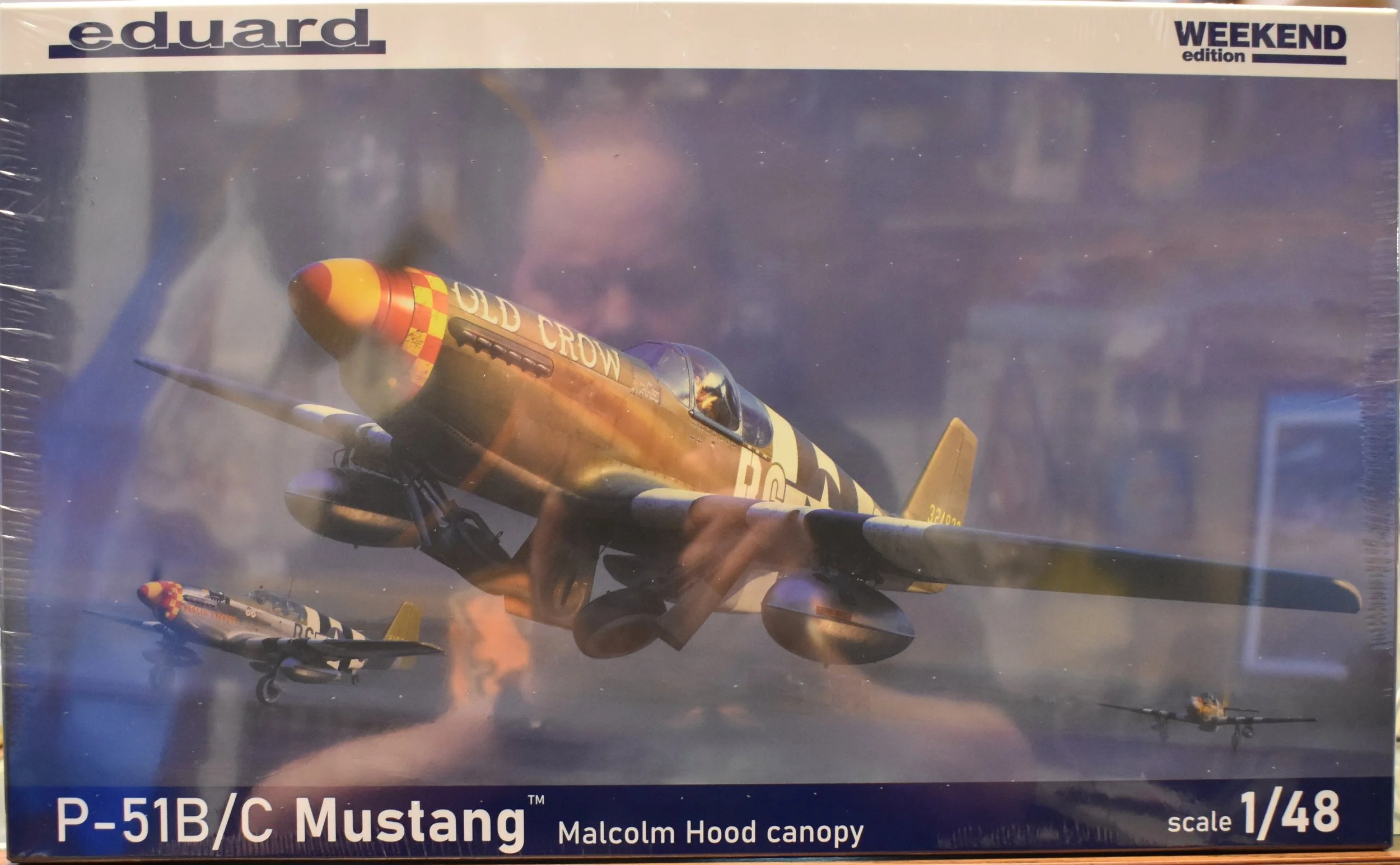 Eduard 1/48 P-51B/P-51C Mustang Malcolm Hood canopy Weekend Edition